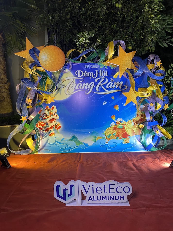 Đêm hội trăng rằm cùng các con em nhân viên công ty Việt Eco